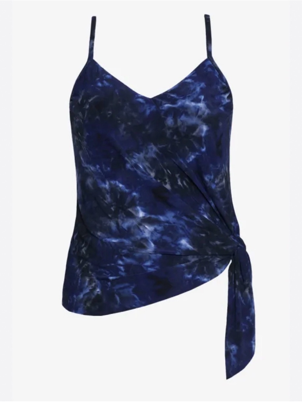 Magicsuit Womens Dungarees Alex Underwire Tankini Swim Top  Blue  16 Jl26 NWT